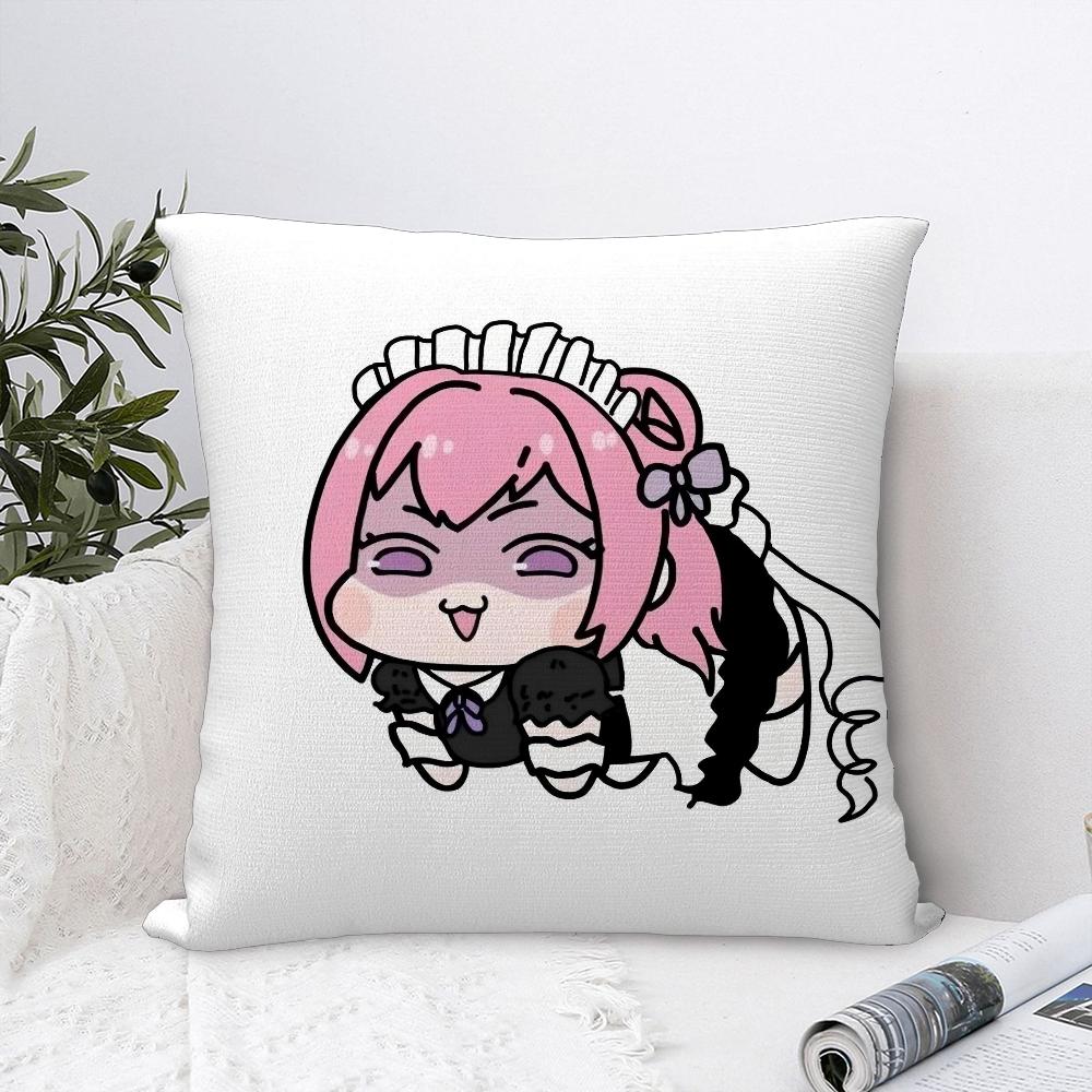 Чехол на подушку с принтом аниме N-Nikke DORO Doll, декоративный для дивана, дома, двусторонний, квадратный, из плюша, наволочка для декоративной подушки
