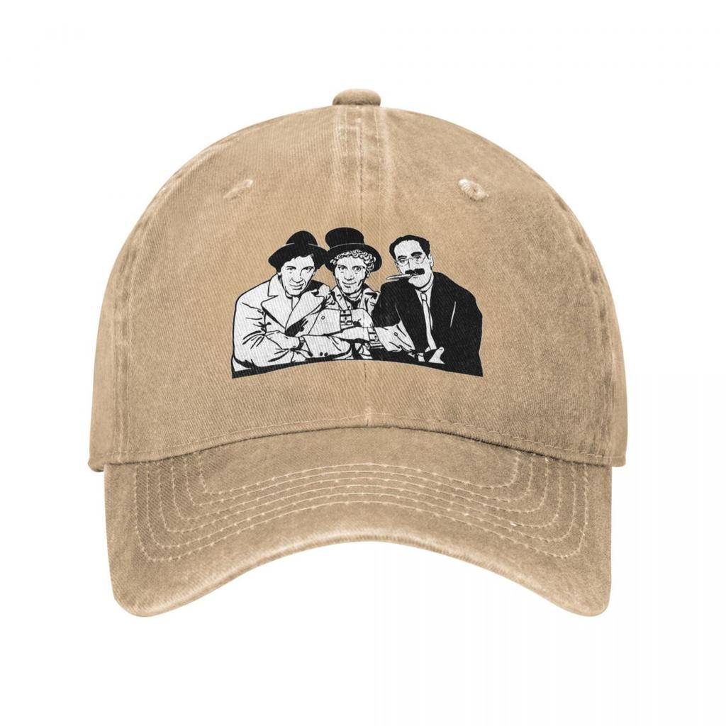 The Marx Brothers Illustration Baseball Cap Brand Unisex cap funny hat Dropshipping Visor Womens Beach Visor Unisexs