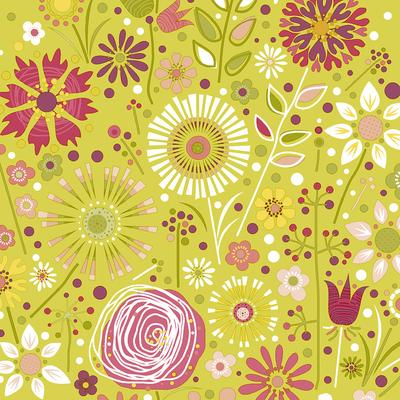 Салфетки для обеда Paper+Design (Цветочное поле)