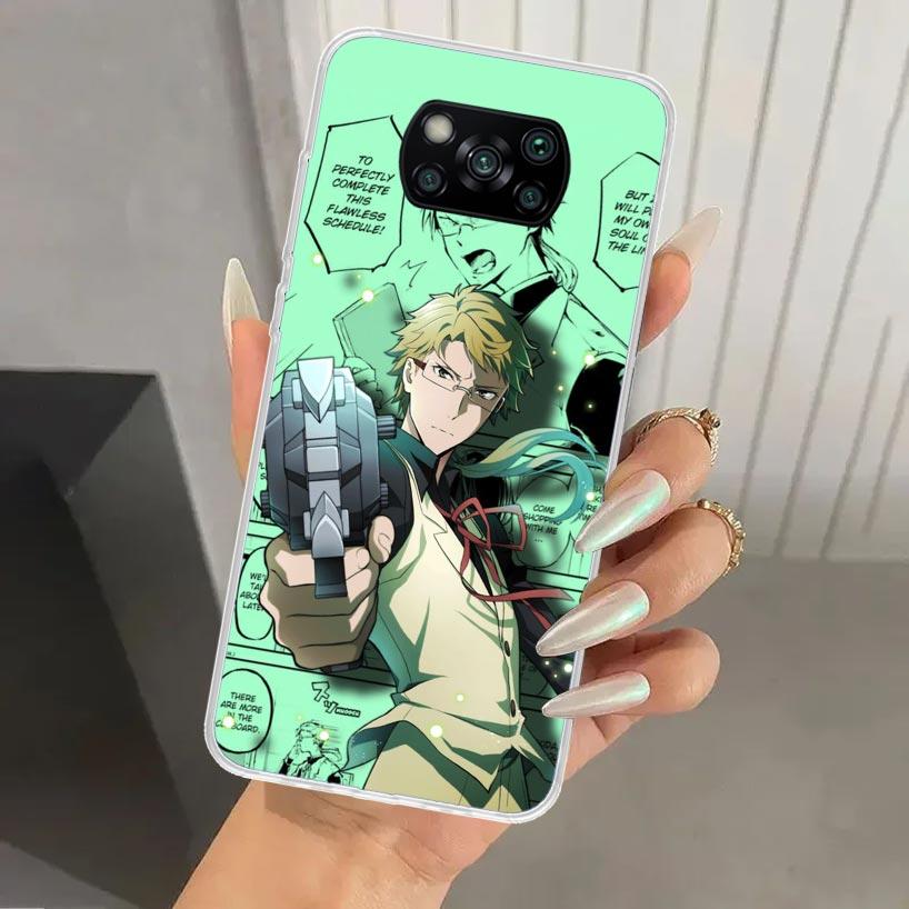 Чехол для телефона Bungo Stray Dogs Манга для Xiaomi Poco X5 X6 X7 Pro F7 Ultra M7 Redmi 15 15C 13 13C 12 12C 10 10A 10C 9 9A 9C 9T Shel