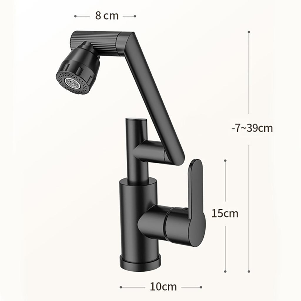 Цифровой дисплей, светодиодный смеситель для раковины, вращение на 360 градусов, многофункциональный распылитель струи, смеситель для мойки горячей и холодной воды, кран для ванной комнаты