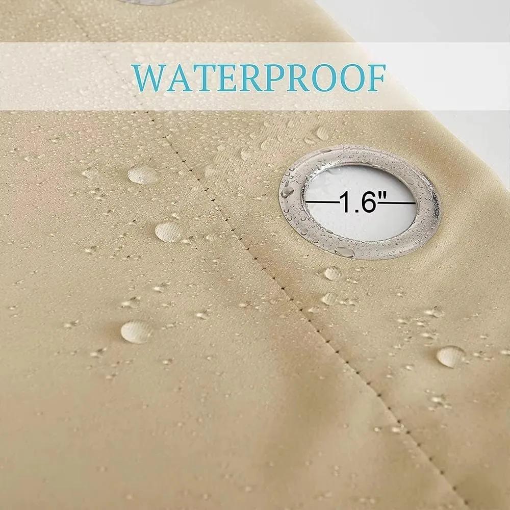 Waterproof Windproof Outdoor Curtains For Gardens/Balconies Summer 100% Polyester Shade Sails