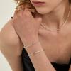 Браслет Lunne Серебро 925 Бирюзовый Наконечник 'Бриз' #Lsb24