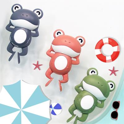 Игрушки для купания младенцев Детские игрушки для купания для купания Милая лягушка-плавающая лягушка Детский артефакт для купания