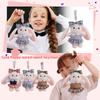 Очаровательная плюшевая игрушка-брелок с висячими ушками, кукла-комфорт