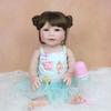 BZDOLL 48 см, силиконовая кукла Reborn для всего тела, живая девочка, 19 дюймов, виниловая, для новорожденных, прекрасный подарок на день рождения, детская игрушка для купания, игровой домик