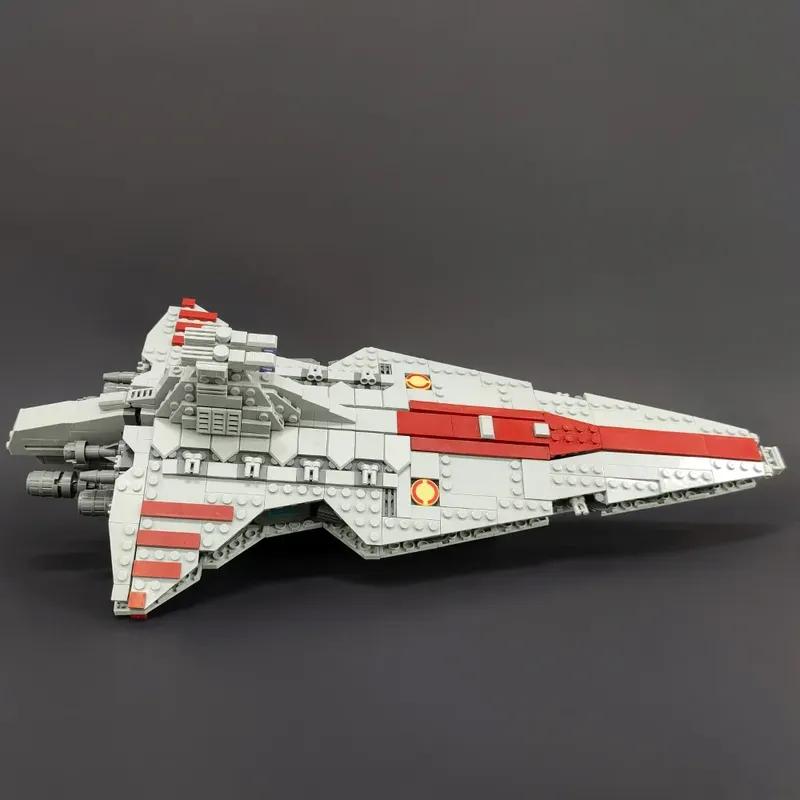 Высокотехнологичный Moc Venator Атакующий Крейсер Истребитель Разрушитель Кирпичный Технический Модель Строительство Звездные Блоки Космический Корабль Игрушки