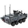 Боевая машина LAV-25 Stryker Bradley Армия США Немецкий Boxer Восьмиколесные Транспортеры Бронированный Военный Конструктор Игрушка
