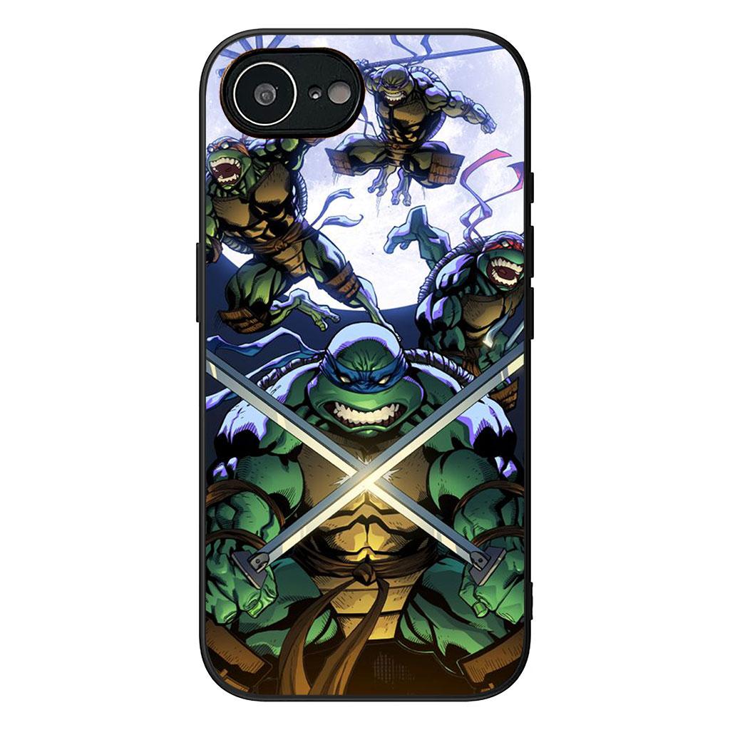 Cover for Apple iPhone 16 15 14 Plus 13 12 Mini 17 Pro Max + ProMax 16E Air Phone Case N-Ninjas Cartoon T-Turtles