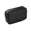 Women Makeup Bag Cosmetic Organizer Geometric Design Waterproof Stain-Resistant Large Capacity Zipper Closure Storage Pouch