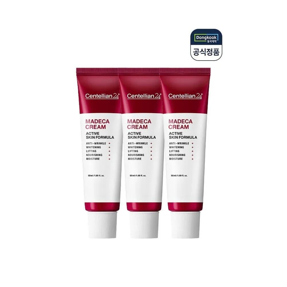 CENTELLIAN24 Madeca Cream Active Skin Formula 50ml 3 Pieces
