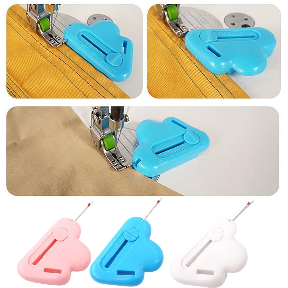 Регулируемая направляющая для шва 2-в-1, встроенный распарыватель швов, нитевдеватель, распарыватель швов, бытовые малые инструменты