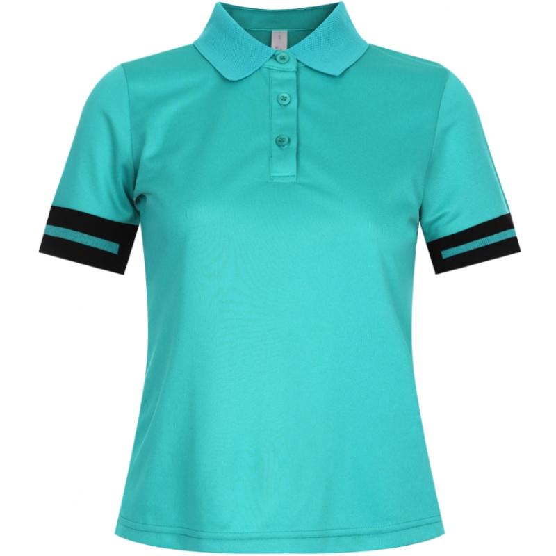 Shop Women Collar Neck STreTch ShorT Sleeve Golf T shirT Lb Wsh 20690 Pink