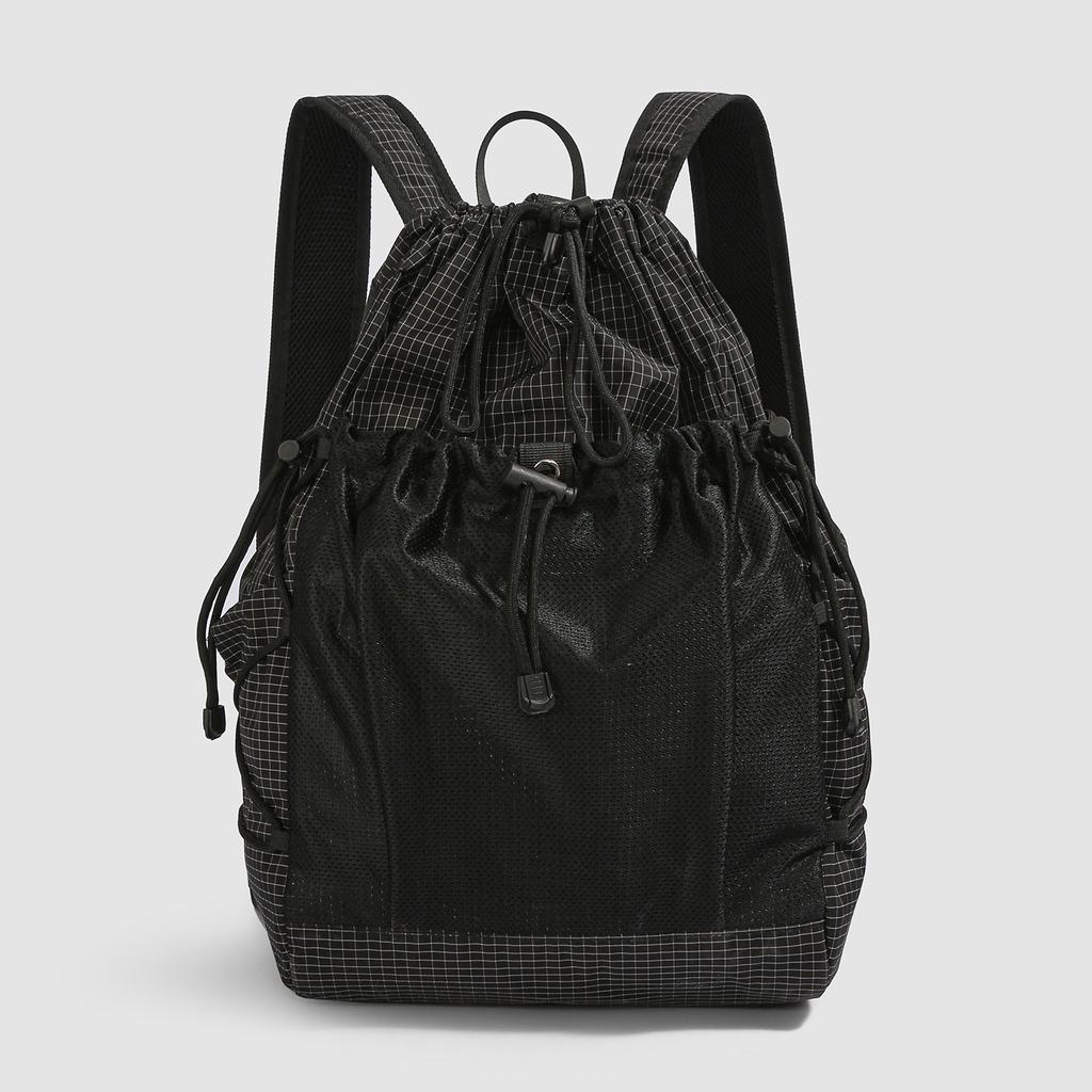 Schoolbag Lightweight Outdoor Backpack Japanese Fresh Wind Drawstring School Bag Simple Versatile Casual Large Capacity Commuter Bucket Bag