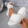 Women Beach Wedges Sandals 2026 New Summer Daily Comfortable Shoes Women Slip On Non-slip Platform Sandals Sandalias De Mujer