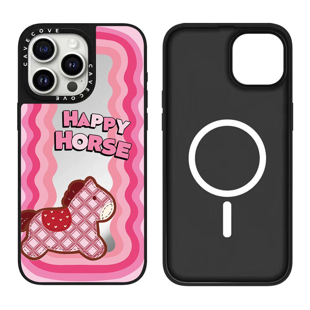 Чехол Pink Wave Год Лошади Яблоко iPhone 17 Pro Max / 16 Pro Max