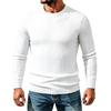 Men Slim Fit Plus Size Crew Neck Knit Sweater