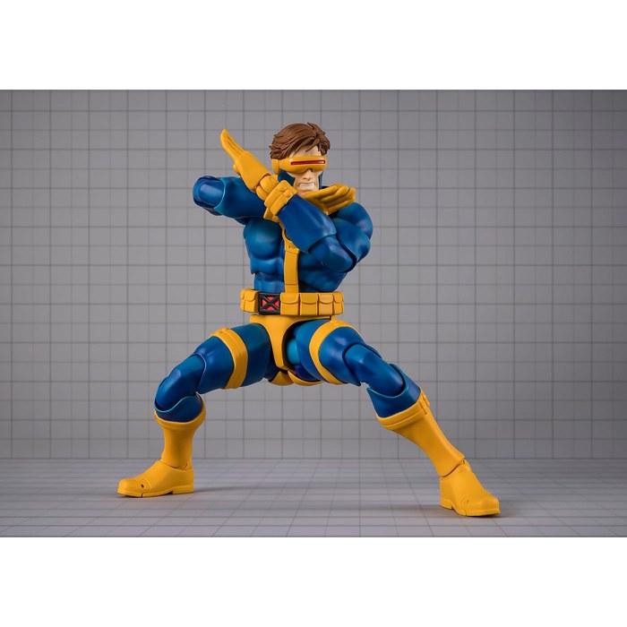 TAMASHII NATIONS S.H.Figuarts MARVEL Циклоп (ИГРОВЕРС) ПВХ и АБС экшн-фигурка, 155 мм, разноцветная