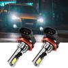2pcs H11 H8 Led Bulbs Car Fog Lights For Bmw E46 E39 E60 E90 F30 F10 F34 X1 X3 X5 X6