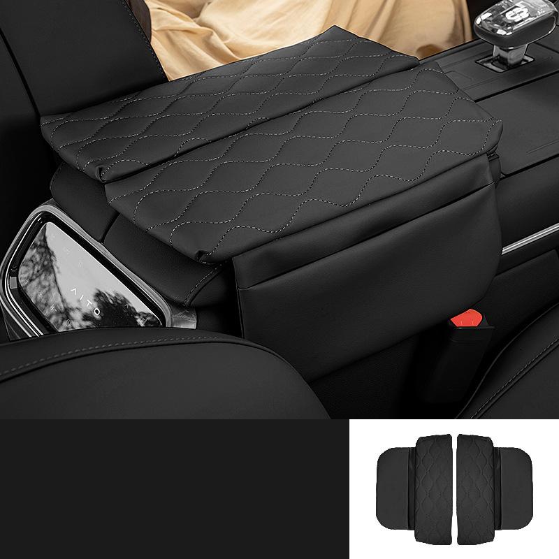 For Aito M5 M7 2024 2023 2022 Car Styling Armrest Box Cover Cushion Armrest Box Anti Dirty Cover Auto Modified Accessories