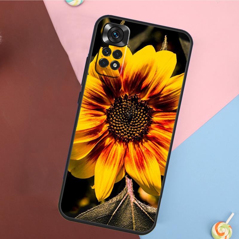 Красивая желтая подсолнух Чехол для Xiaomi Redmi Note 13 Pro 14 12 11 9 10 9S 10S 11S 12S Redmi 10C 12C 13C 14C Чехол