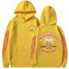 West Coast Choppers Flame Graphic Print Hoodie