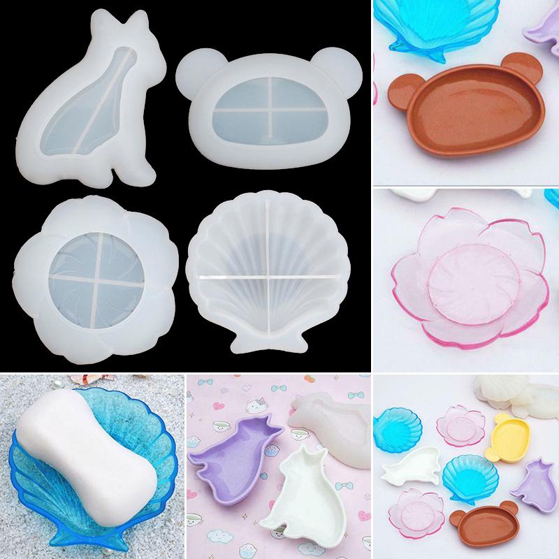 Силиконовые ювелирные бусины для хранения мыльницы, форма для изготовления смолы, литье, ремесло