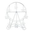 Подставка для кексов в виде колеса обозрения на 8 кексов, вращающаяся, из нержавеющей стали, держатели для кексов для свадьбы