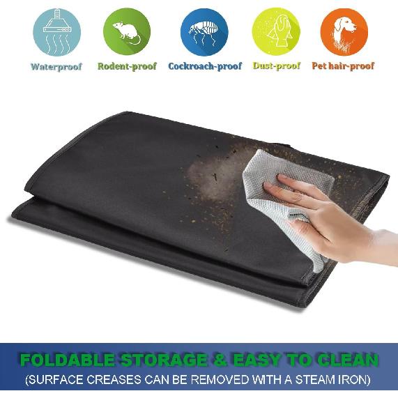 Food Processor Cover for Ninja, Heavy Duty Waterproof Dustproof Food Processor Protective Cover Case for Ninja Food Processors Plus 9-Cup, BN601/XL
