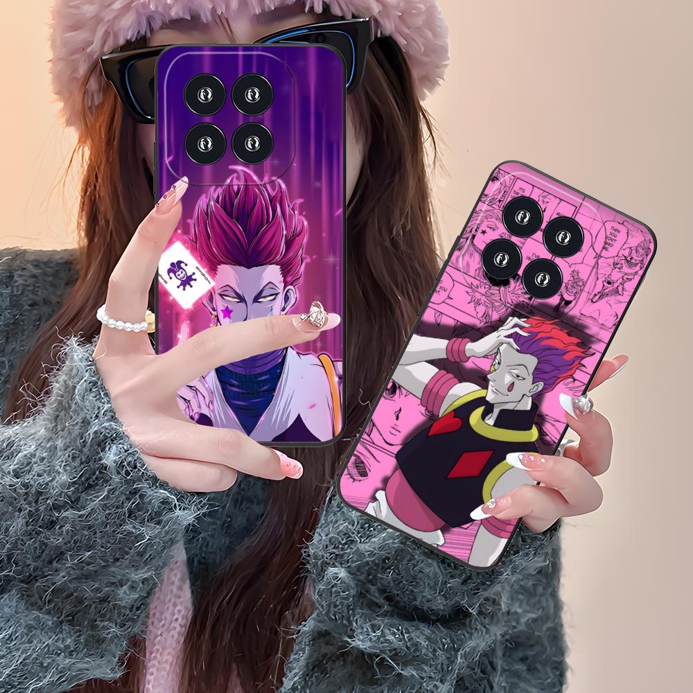 Чехол для телефона Hunter Hisoka Anime для Xiaomi 15 14 13 12 Mi 11 T Ultra Lite Pro S X 5G Цветная печать Мобильные телефоны Смартфон Красивый
