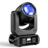 SEBRUANC 150W Moving Light, Moving Head Stage Light, Party Light, 18-Face Prism, DMX512 12CH, Voice Activated, 8 Patterns & 8 Colors, High Brightness,