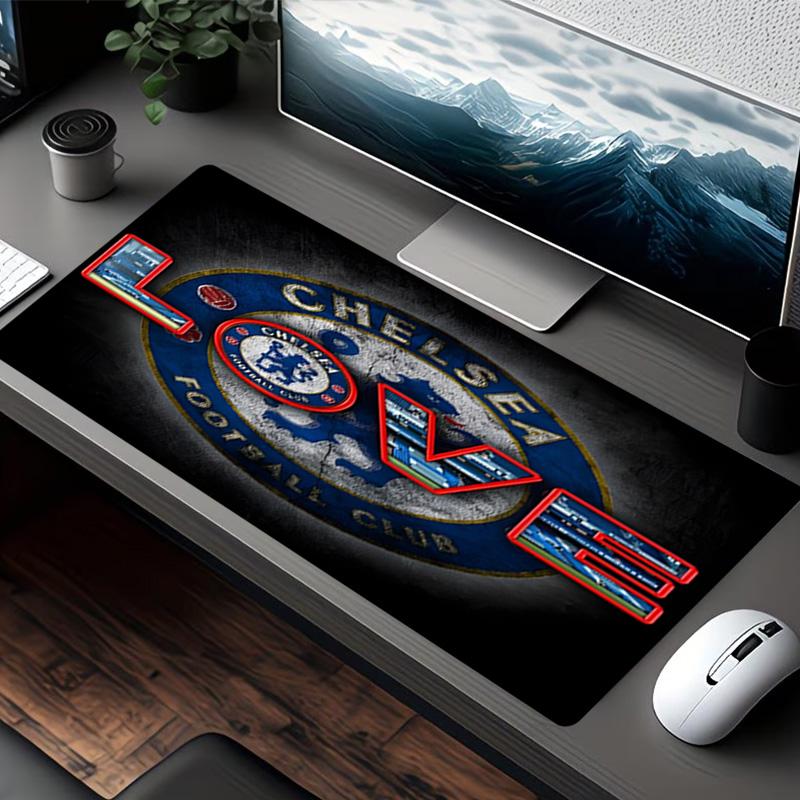Chelsea F.C Print Mouse Pad, for Keyboard Pad Laptop PC Mat for Office Home Use, Desk Decor, Perfect Birthday Gift for Gamers