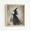 Halloween Printable Art Spooky Gallery Wall Art Print Autumn Vintage Halloween Canvas Poster Prints Home Living Room Decor Gift