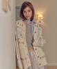 MELLY&ROSE Rose Cowichan Knit Cardigan (310251)_Cream