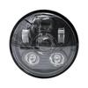 LED Headlights,5-3/4" 5.75" Motorcycle LED Headlights High Low Beam White Light 5.75" Round Light