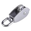 304 Stainless Steel Single Wheel Swivel Pulley Block Lifting Rope M32