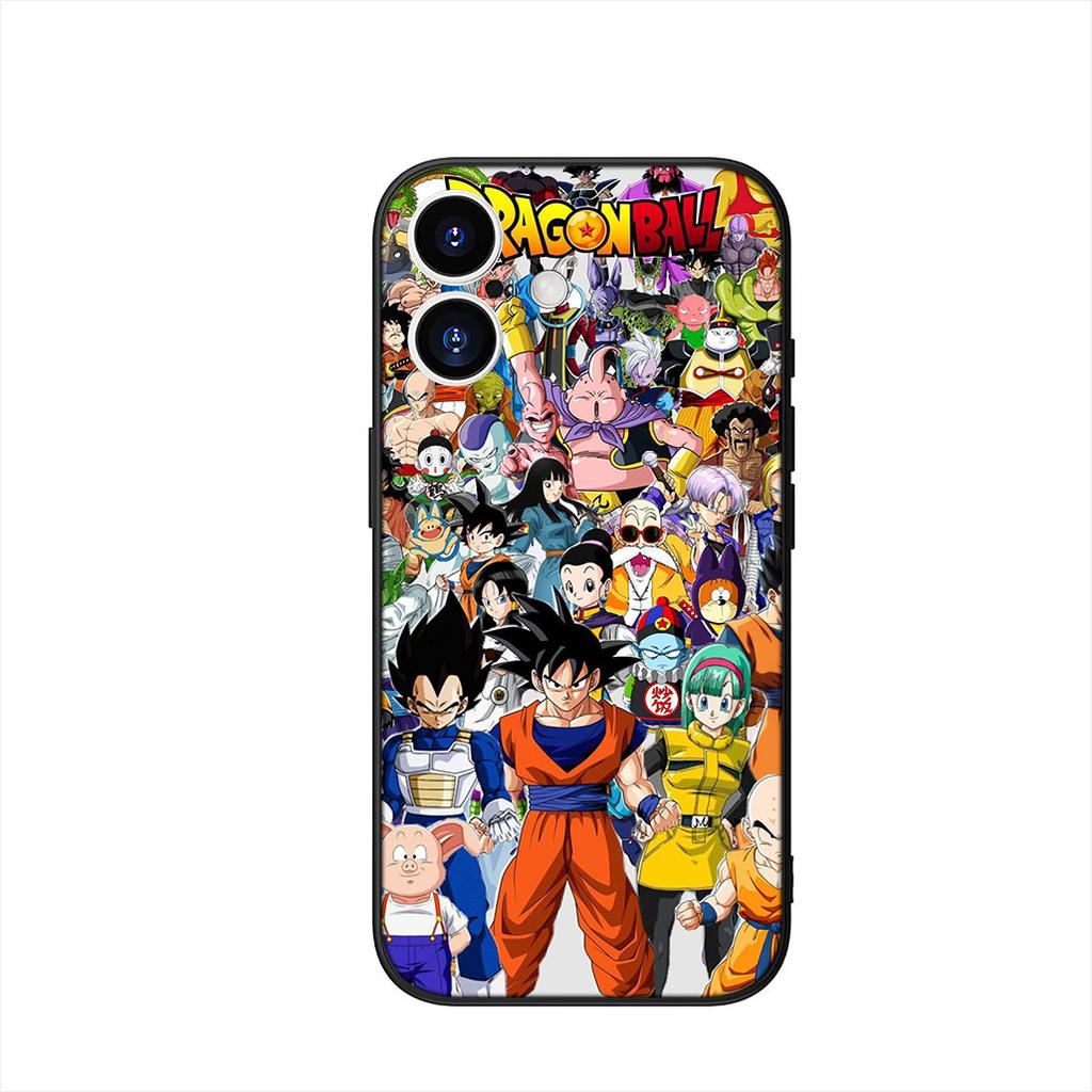 Phone Cover for Xiaomi Redmi Note 14 12 13 ProPlus A3 Pro Plus 12C 13C 14C 5G Case Dragon Gokus Ball Android 18 Casing