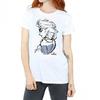 Womens/Ladies Elsa Sketch Cotton Boyfriend T-Shirt