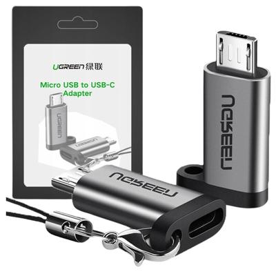 Адаптер Usb-C К Micro Usb Ugreen Us282 (Серый)