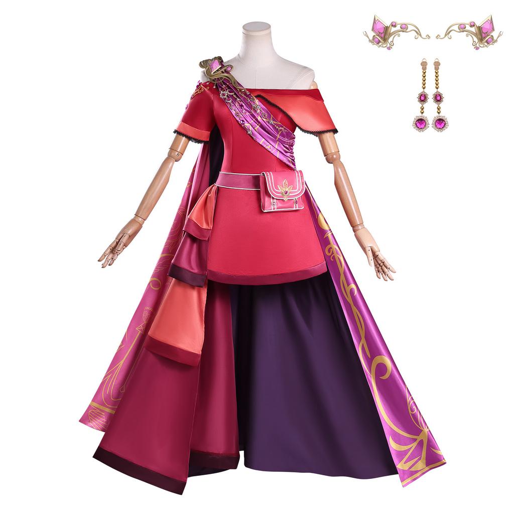 Ye Luoli elf dream cos suit, Qina transformation model, Qina magic model, cosplay two-dimensional animation role suit