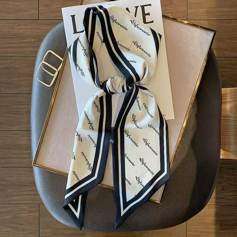 Women's Polka Dot Cashew Long Scarf Belt – 2025 Waist & Neck Accessory