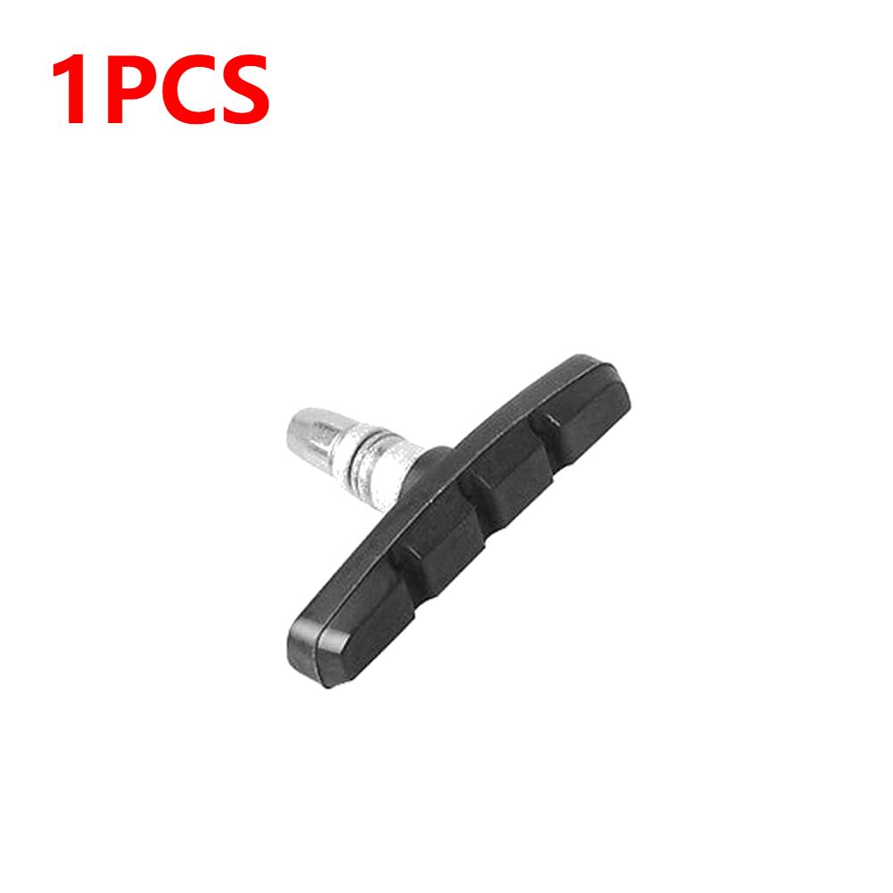 1-30 шт. Прочные бесшумные тормозные колодки для велосипеда, колодки-туфли для V-brake, резиновые запчасти для горных, складных велосипедов