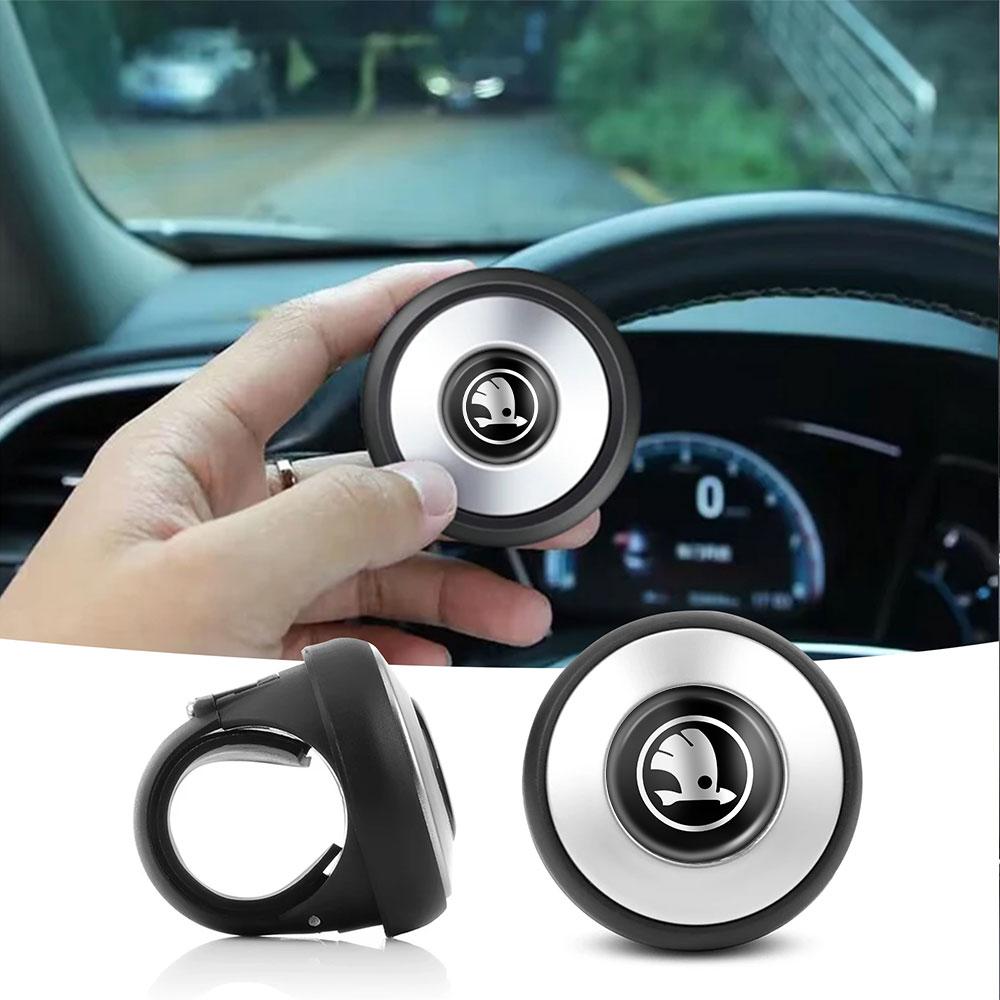 Car Steering Wheel Turning Booster Spinner Knob Power Handle Accessories For Skoda Octavia Fabia Kamiq Kapoq Kodiaq Superb Rapid usbn43