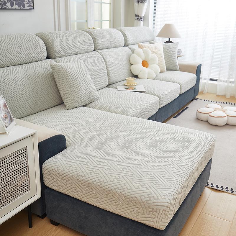 1 шт. жаккардовый чехол на диван, нескользящий, пыленепроницаемый, чехол для дивана, защита мебели для спальни, офиса, гостиной, домашний декор