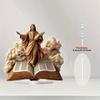 Рождественский вертеп Акриловая настольная табличка 2D Плоский настольный дисплей Украшение для христианского дома Декор полки