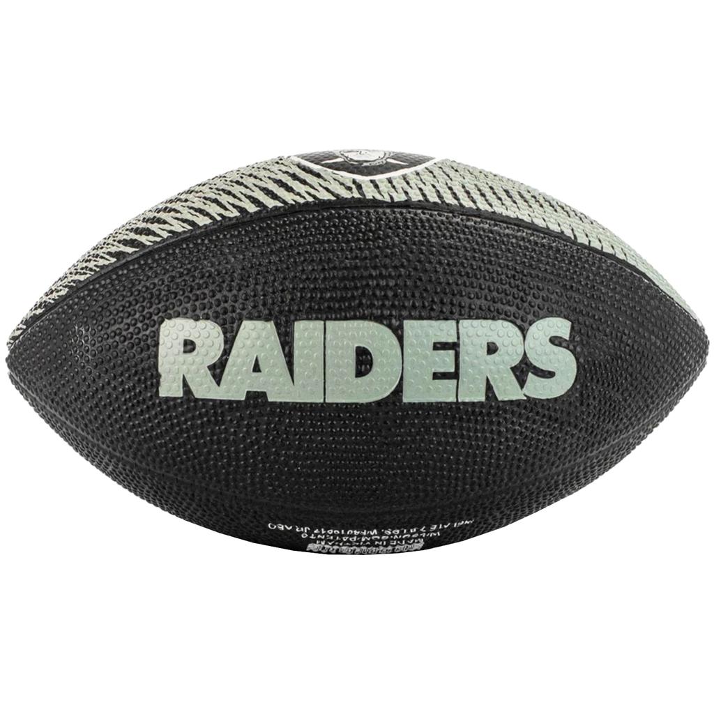 Wilson Мяч NFL Team Tailgate Las Vegas Raiders Jr, унисекс, серый, американский футбольный мяч