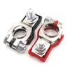 Universal 2pcs Automotive Car Boat Truck Battery Terminal Clamp Clip Connector for Car Caravan Boat Motorcycle