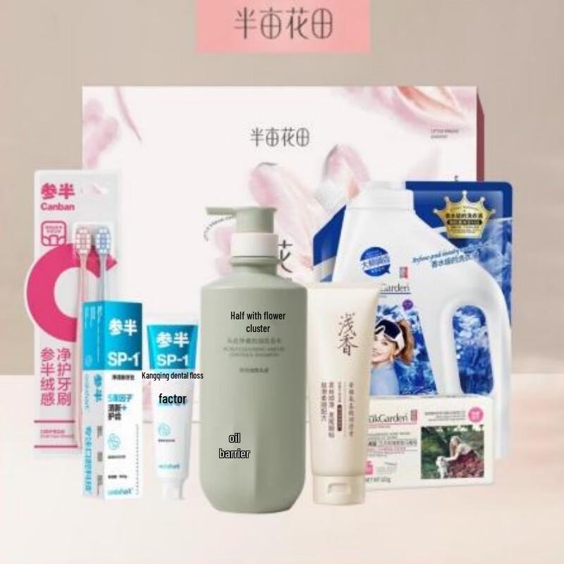 Little Dream Garden 6-Piece Wash & Care Gift Set