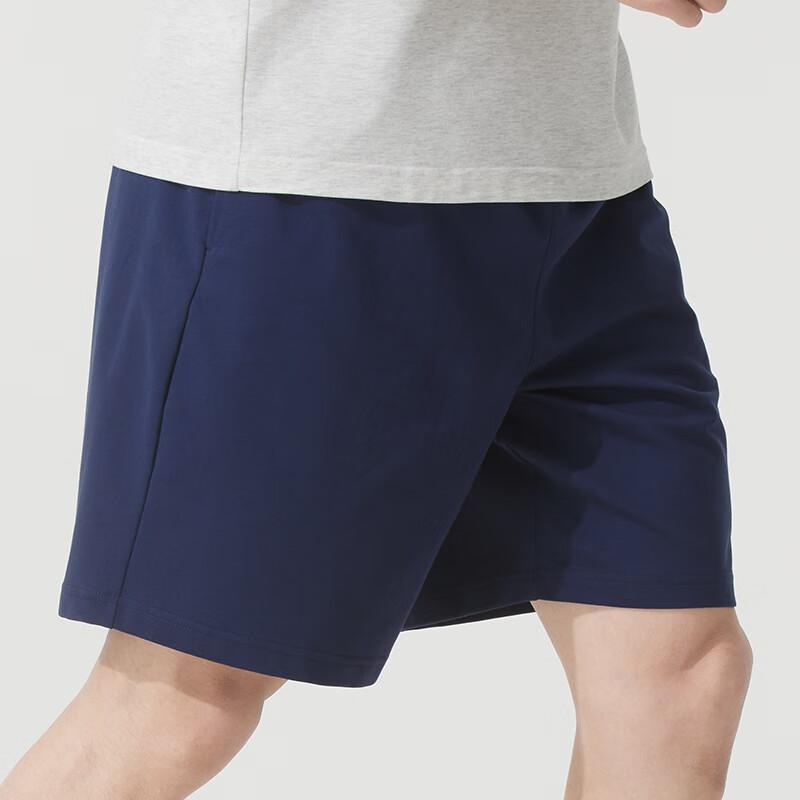 Skechers Серия Comfort Sports Модные Удобные Дышащие Вязаные Повседневные Шорты Мужские шорты Темно-Синие P225M037-00DU