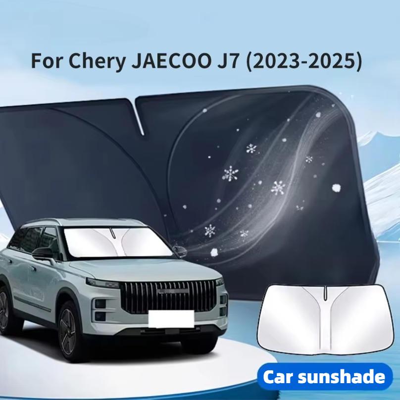 Для Chery JAECOO J7 2026 2026 2026 Автомобильный Солнцезащитный Козырек на Лобовое Стекло Покрытие-Шторка на Лобовое Стекло Аксессуары с Защитой от УФ-излучения